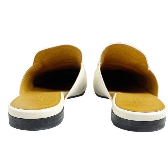 GUCCI Authentic Princetown mule loafer gold white horse bit 8.5 - Picture 9 of 12